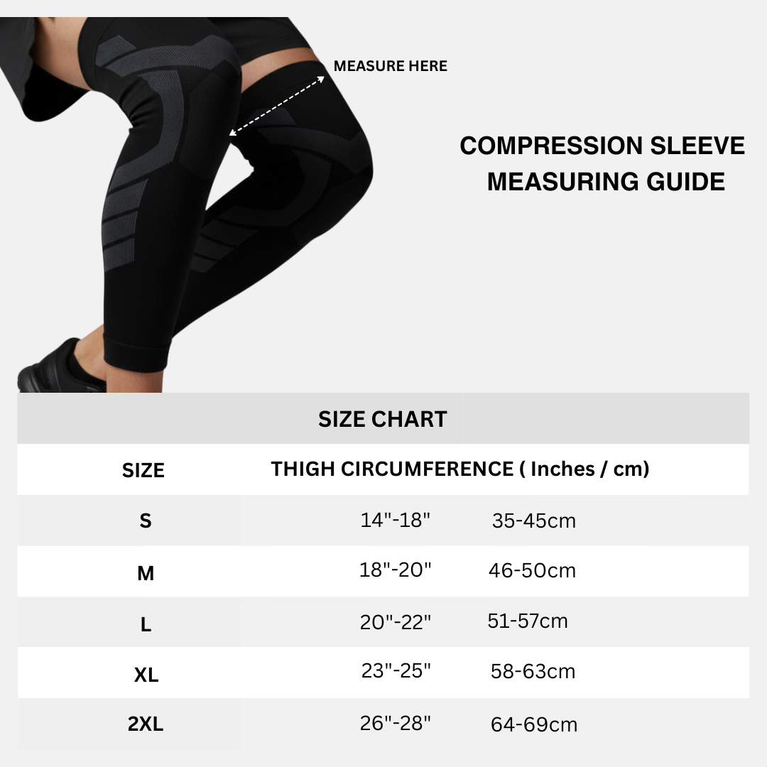 Compression Sleeves V2 for Knees and Legs